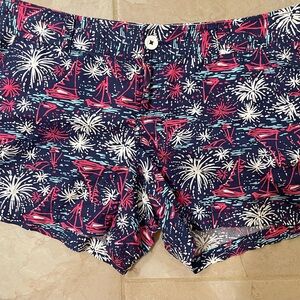 EUC Lilly Pulitzer Sparks Fly Callahan shorts